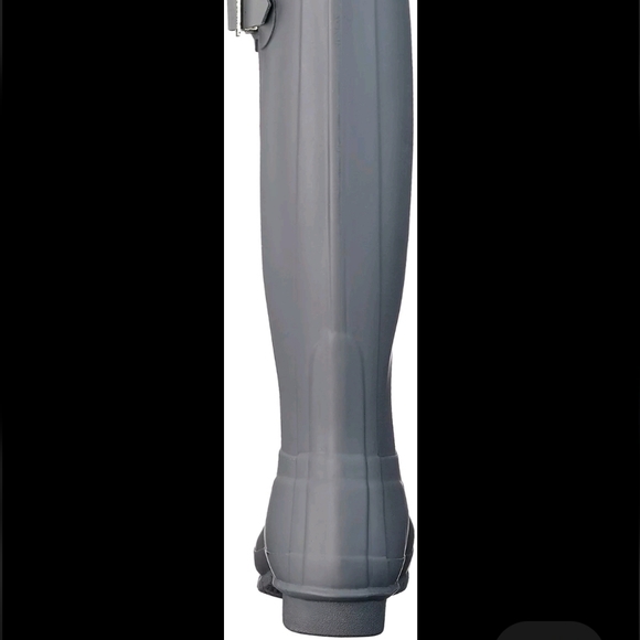 Hunter Original Tall Ladies Dark Slate Rain Boots - Picture 8 of 16